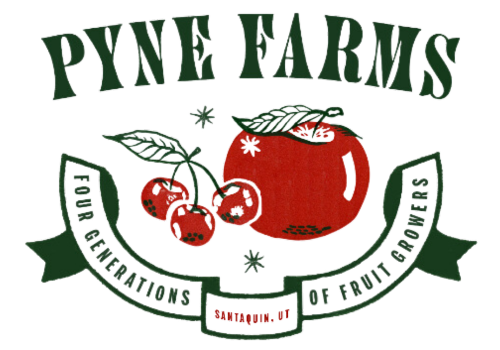 Pyne Farms Logo Peaches, Utah, Pluots in Utah